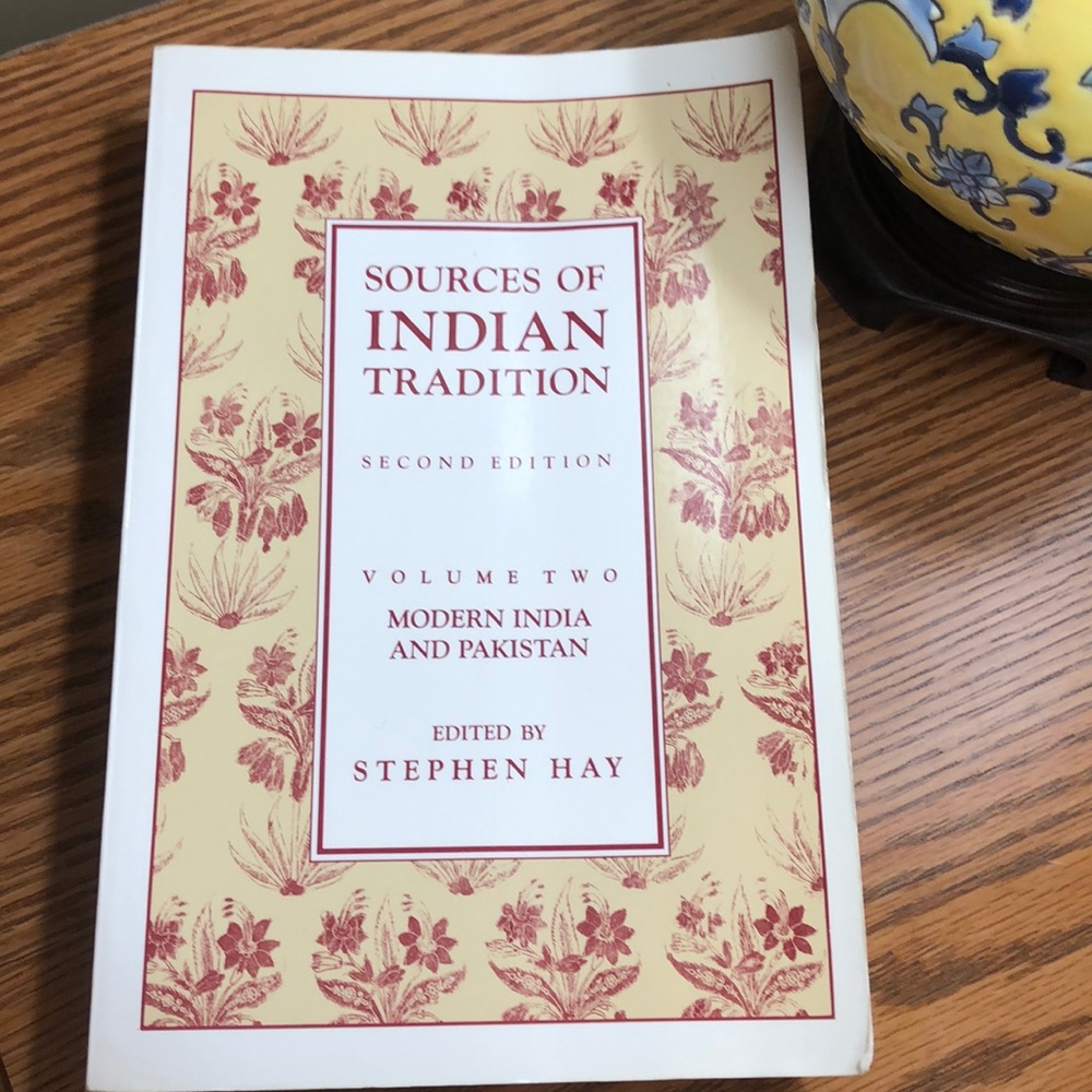 Sources of Indian Tradition Second Edition